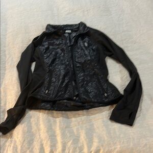 The North Face Black Puffer Jacket with Collar